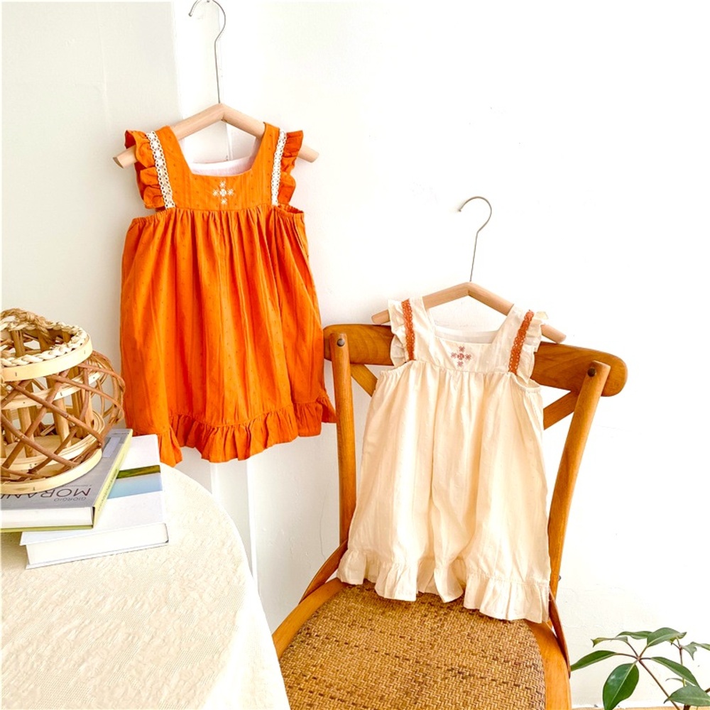 Fall Orange or Cream Colored Dress